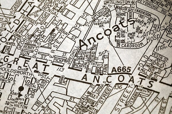 Great Ancoats St,Manchester, North West map