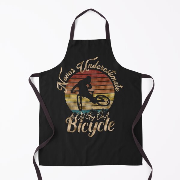 Item preview, Never Underestimate An Old Guy On A Bicycle designed and sold by Thevulcano.