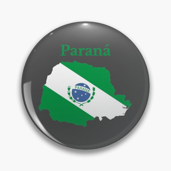 Item preview, Parana State Map Flag, Brazil designed and sold by marosharaf.