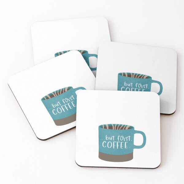 Item preview, But First Coffee designed and sold by AshMagDesigns.