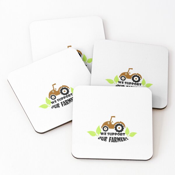 Item preview, We Support Our Farmers Sticker designed and sold by Shop us .
