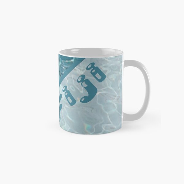 FIJI Islands Resort Blue with Fiji Text Classic Mug