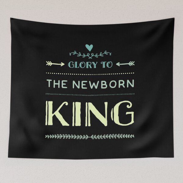 Item preview, Glory to the newborn King designed and sold by AndArte.
