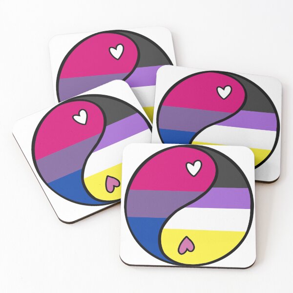 Item preview, Bi Enby Nonbinary Cute LGBTQ+  designed and sold by PepperThRealMVP.