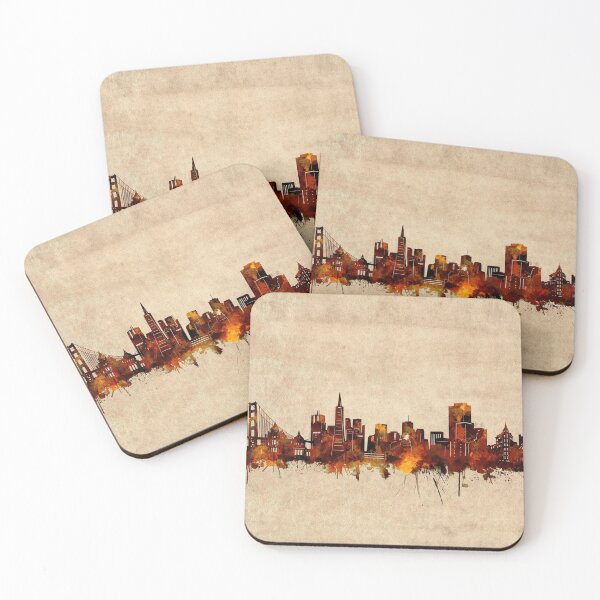 Item preview, san francisco skyline vintage designed and sold by BekimART2.