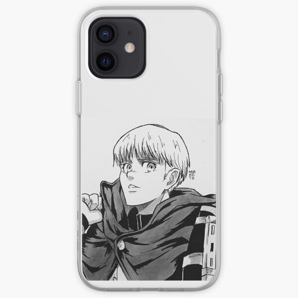 armin arlert attack on titan drawing Coque souple iPhone
