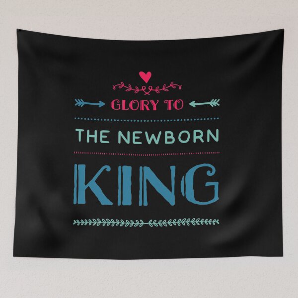 Item preview, Glory to the newborn King designed and sold by AndArte.