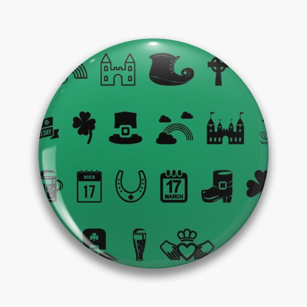 Artikelvorschau, St. Patrick's Day Icons entworfen und verkauft von jorgees.