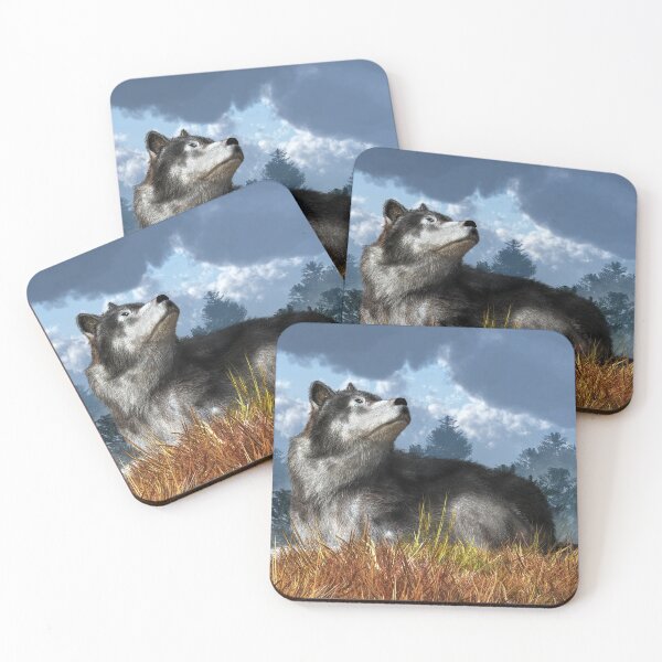 Item preview, Wolf at Rest designed and sold by Daniel Eskridge.
