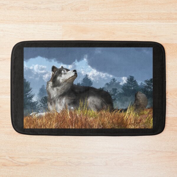 Item preview, Wolf at Rest designed and sold by Daniel Eskridge.