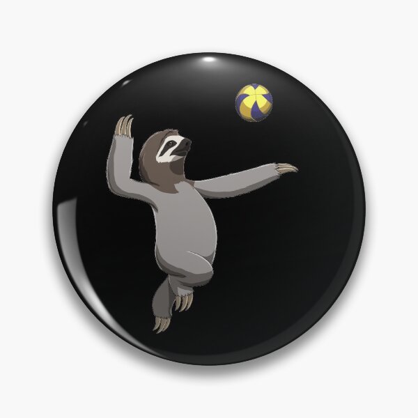 Item preview, Funny Volleyball Sloth designed and sold by UpYourSelf.
