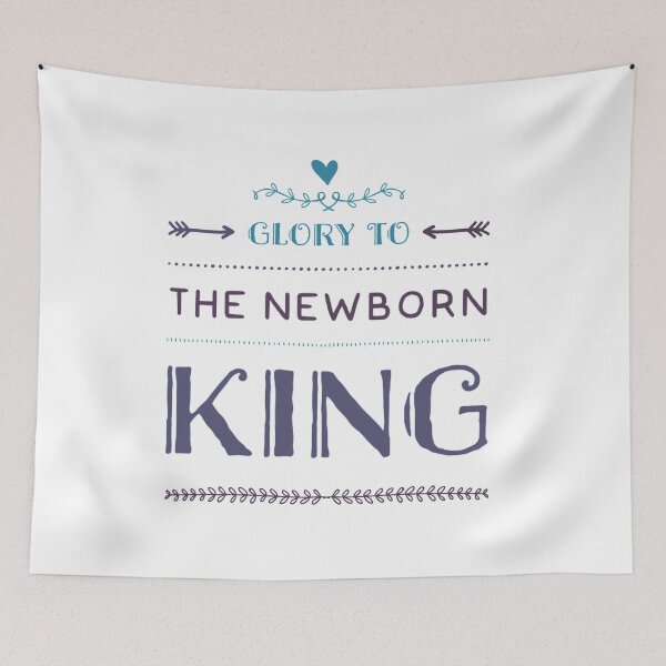 Item preview, Glory to the newborn King designed and sold by AndArte.