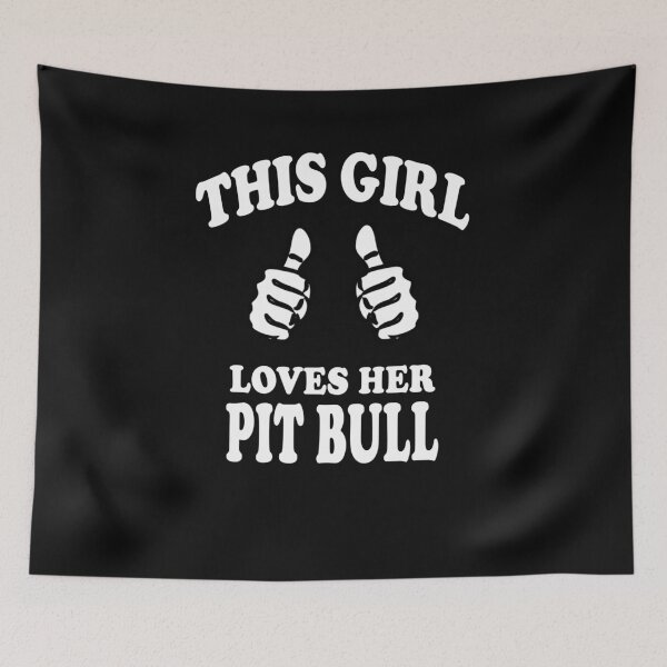 Item preview, This Girl Loves Her Pit Bull designed and sold by Original Cheddar.