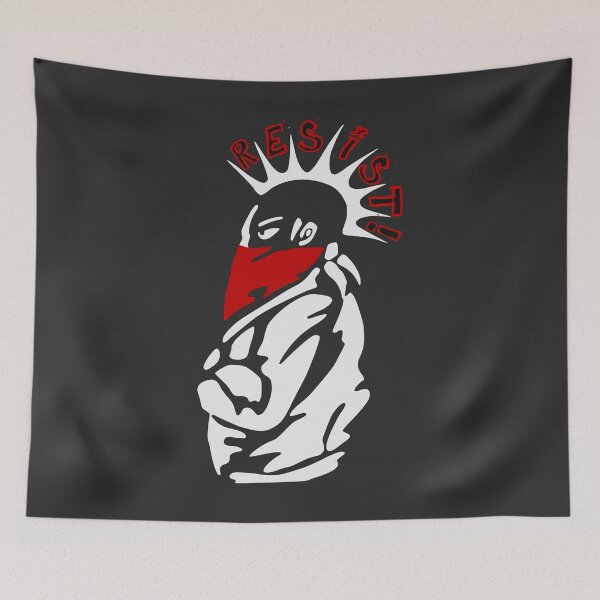 Item preview, Resist! - Punk, Radical, Resistance, Revolution designed and sold by SpaceDogLaika.