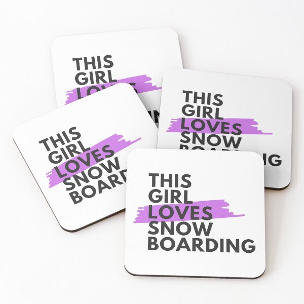 Item preview, This girl loves snowboarding designed and sold by TheGreenGoat.