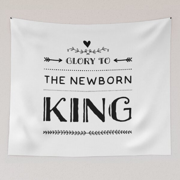 Item preview, Glory to the newborn King designed and sold by AndArte.