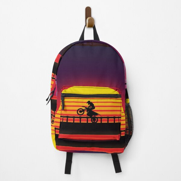 Item preview, 80s Retrowave futuristic biker driving designed and sold by Cursed Design.