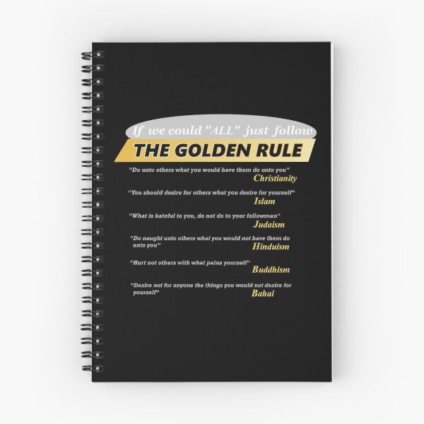 Item preview, The Golden Rule Christianity, Islam, Judaism, Hinduism, Bahai, Buddhism designed and sold by UnlockKnowledge.