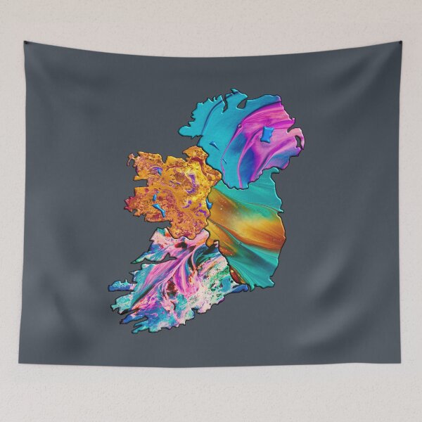 Aperçu de l'œuvre Quatre fières provinces irlandaises (Ulster, Munster, Leinster et Connaught) créée et vendue par articlave.