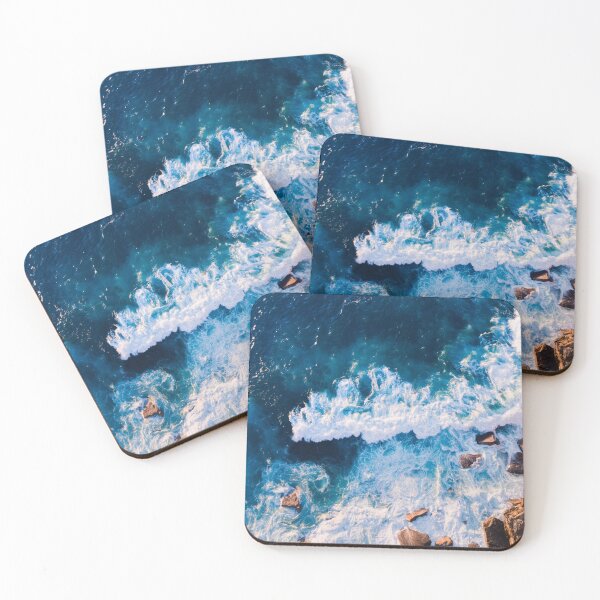 Item preview,  Waves and rocks designed and sold by Imakeyouhappy.