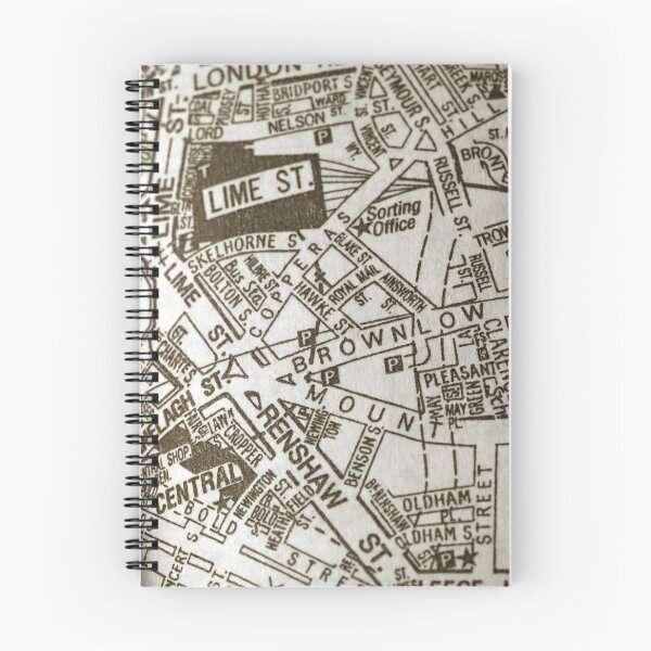 Item preview, Liverpool Lime Street, Merseyside map designed and sold by Local gifts from HotpixUK .