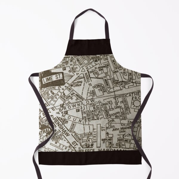 Item preview, Liverpool Lime Street, Merseyside map designed and sold by Local gifts from HotpixUK .