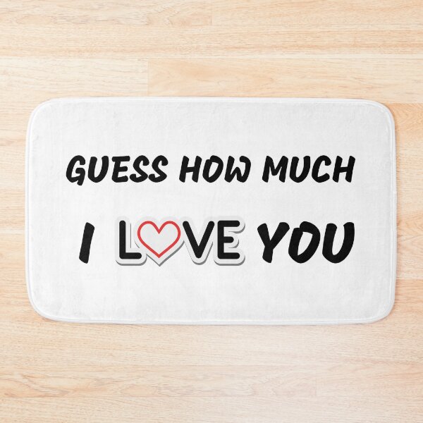 Item preview, Guess How Much I Love You designed and sold by AutumnVibeShop.