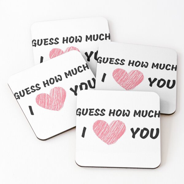 Artikelvorschau, Rate wie sehr ich dich liebe entworfen und verkauft von AutumnVibeShop.