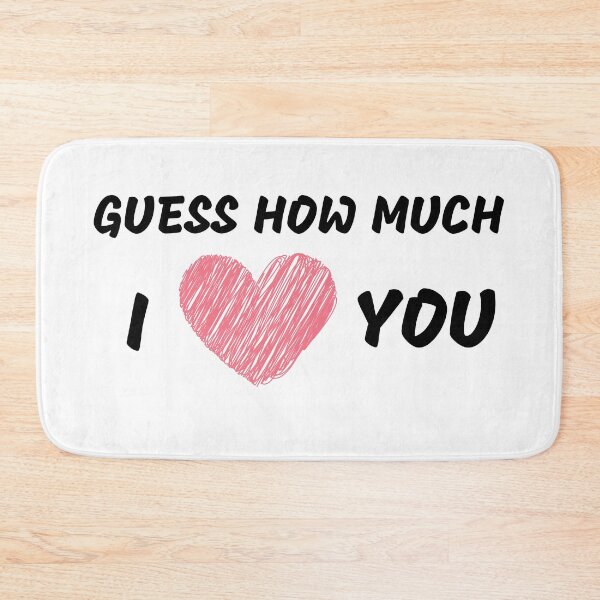 Item preview, Guess How Much I Love You designed and sold by AutumnVibeShop.