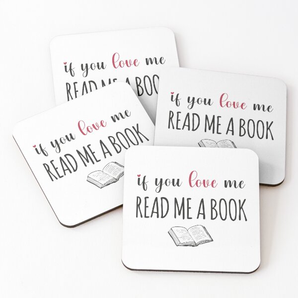 Item preview, IF YOU LOVE ME READ ME A BOOK  designed and sold by btilyas.