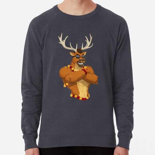 Buff Reindeer Christmas Design