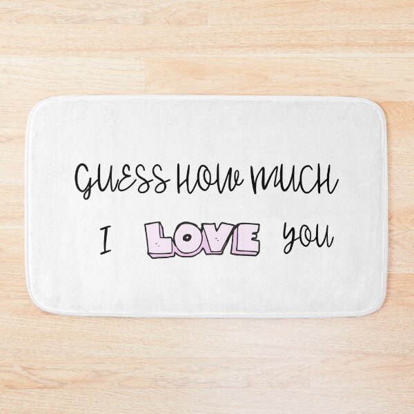 Item preview, Guess How Much I Love You designed and sold by AutumnVibeShop.