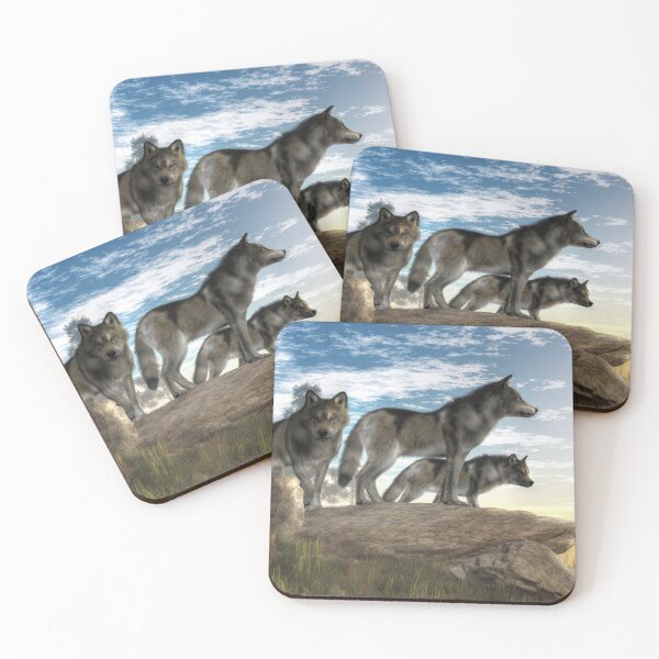 Item preview, Wolves on the Hunt designed and sold by Daniel Eskridge.