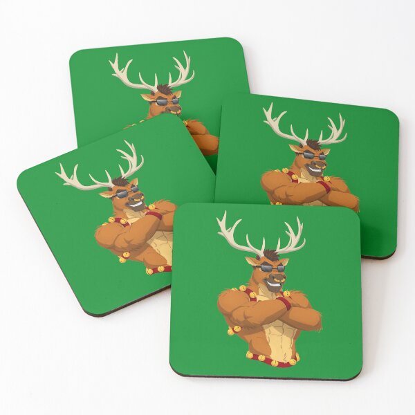 Item preview, Buff Reindeer Christmas Design designed and sold by DreamAndNightmare's fluffy Emporium.