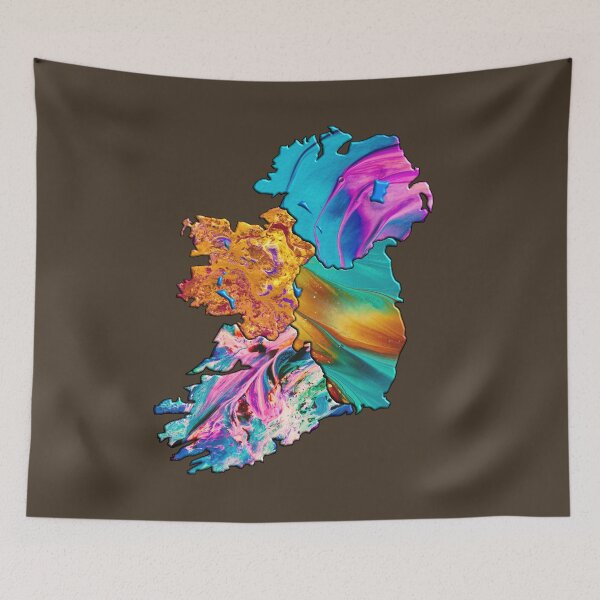 Aperçu de l'œuvre Quatre fières provinces irlandaises (Ulster, Munster, Leinster et Connaught) créée et vendue par articlave.
