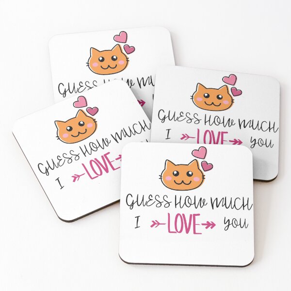 Artikelvorschau, Rate wie sehr ich dich liebe entworfen und verkauft von AutumnVibeShop.