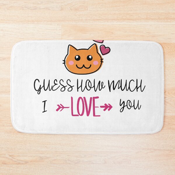 Item preview, Guess How Much I Love You designed and sold by AutumnVibeShop.