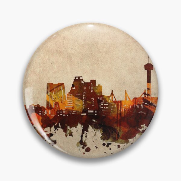 Item preview, san antonio skyline vintage designed and sold by BekimART2.