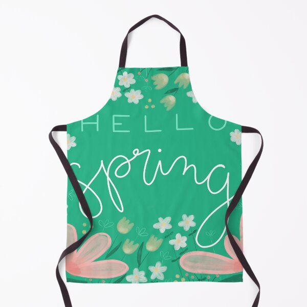 Item preview, Green Hello Spring designed and sold by RuthMCreative.