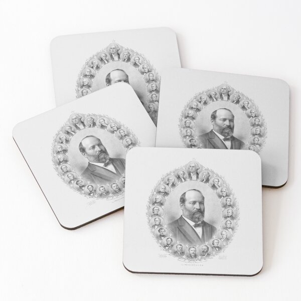 Item preview, James Garfield and The Presidents of USA - Circa 1882 designed and sold by warishellstore.