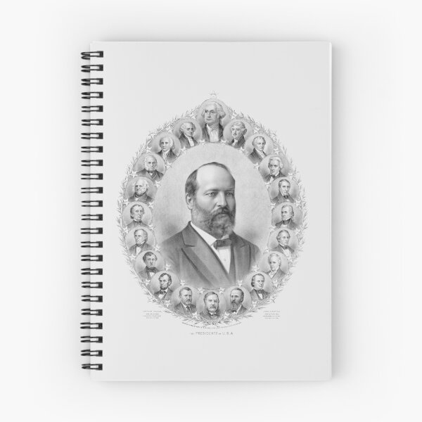 Item preview, James Garfield and The Presidents of USA - Circa 1882 designed and sold by warishellstore.