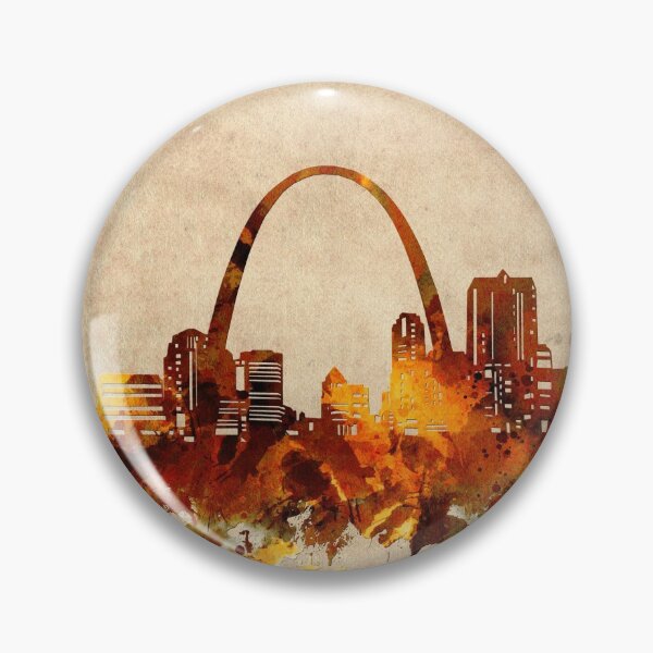 Item preview, st louis skyline vintage designed and sold by BekimART2.