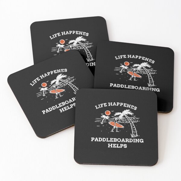 Item preview, Life Happens Paddleboarding Helps designed and sold by joabaj.