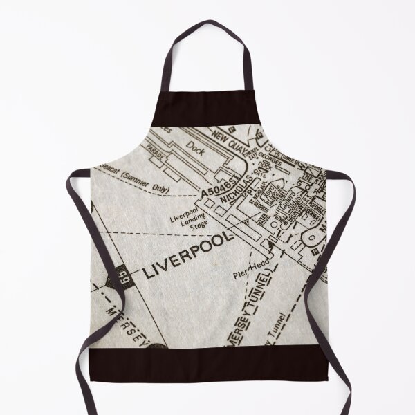 Item preview, Liverpool, Pier Head, Ferry map designed and sold by Local gifts from HotpixUK .