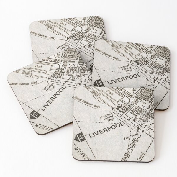 Item preview, Liverpool, Pier Head, Ferry map designed and sold by Local gifts from HotpixUK .