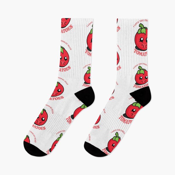 Item preview, Cute Cartoon Tomato | I Love you from my Head Tomatoes designed and sold by cookingwithten.