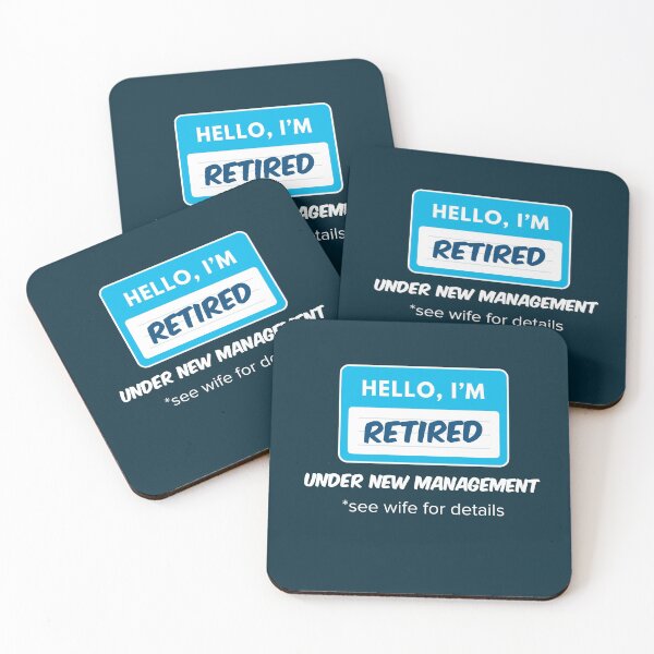 Item preview, Retired Under New Management See Wife For Details Retiree Retire Retirement designed and sold by gkao.