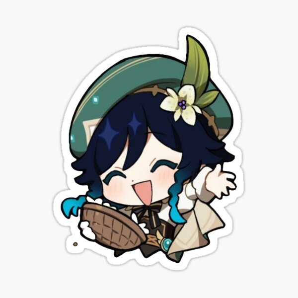 Genshin Impact Chibi Childe Sticker