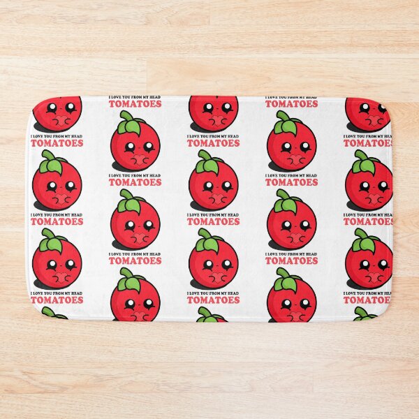 Item preview, Cute Cartoon Tomato | I Love you from my Head Tomatoes designed and sold by cookingwithten.