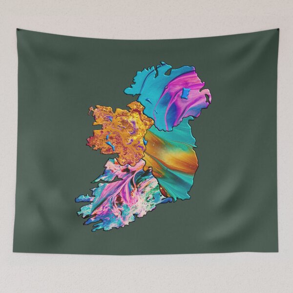 Aperçu de l'œuvre Quatre fières provinces irlandaises (Ulster, Munster, Leinster et Connaught) créée et vendue par articlave.